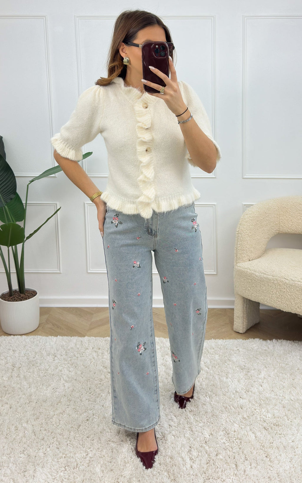 Lanea Cardigan - White