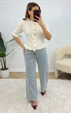Lanea Cardigan - White