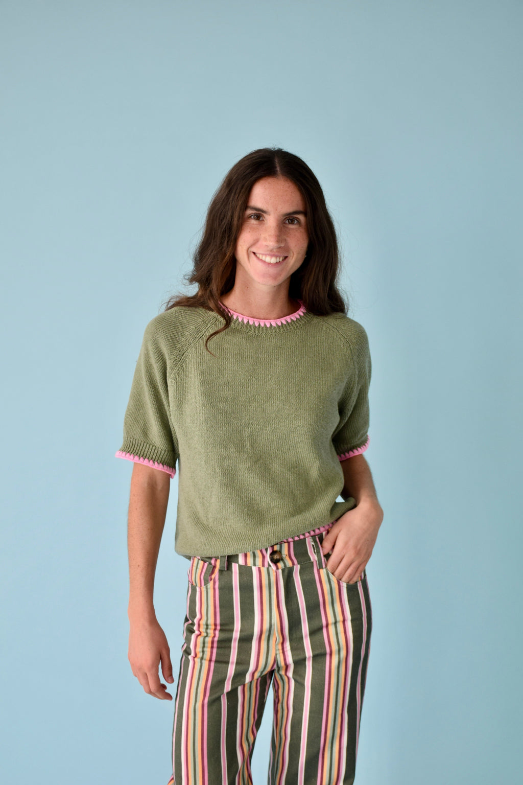 Camiseta Joana Kaki