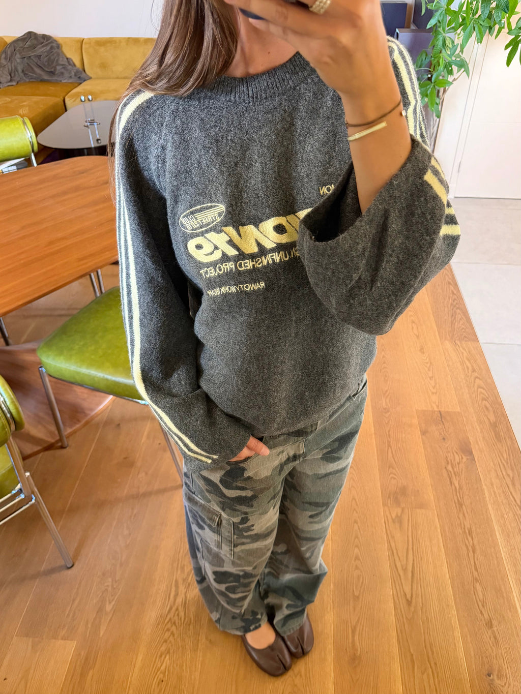 Pull Édition19 Gris