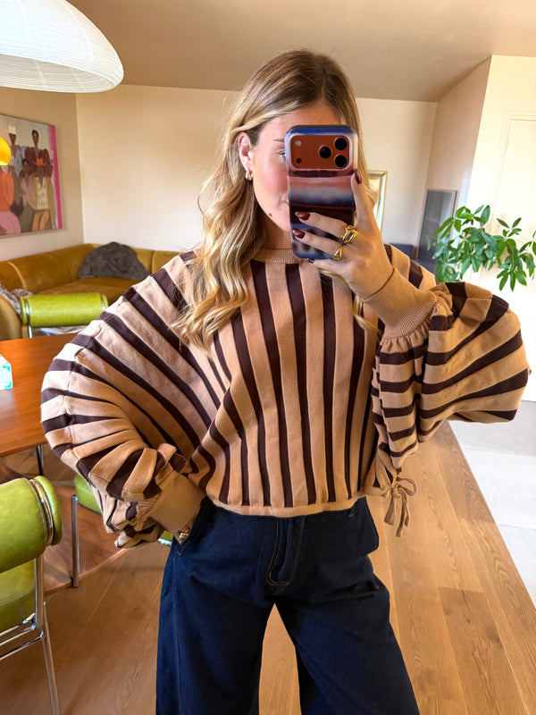 Maglione Polly Marrone