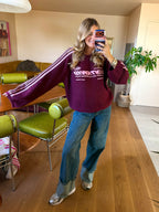 Sweter Édition19 Bordowy