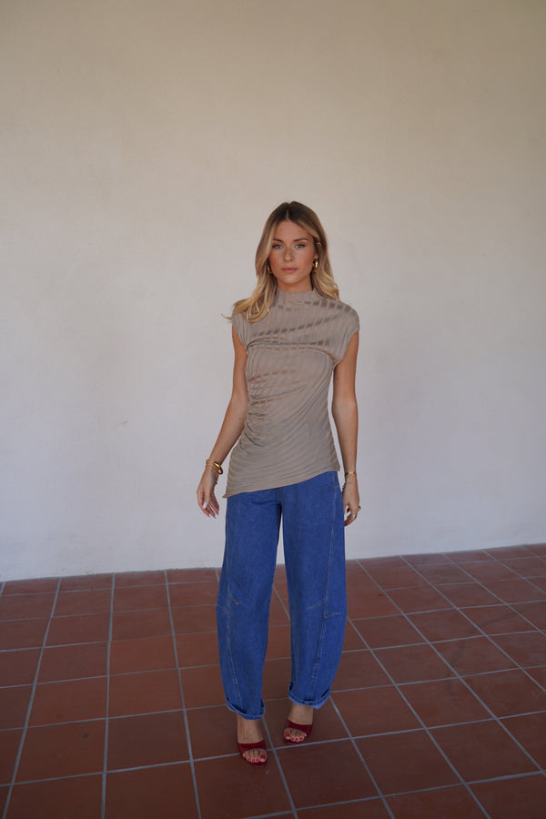 Top Théa Taupe
