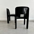 Par de sillas Universale de Joe Colombo para Kartell, años 70