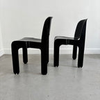 Par de sillas Universale de Joe Colombo para Kartell, años 70
