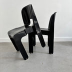 Par de sillas Universale de Joe Colombo para Kartell, años 70