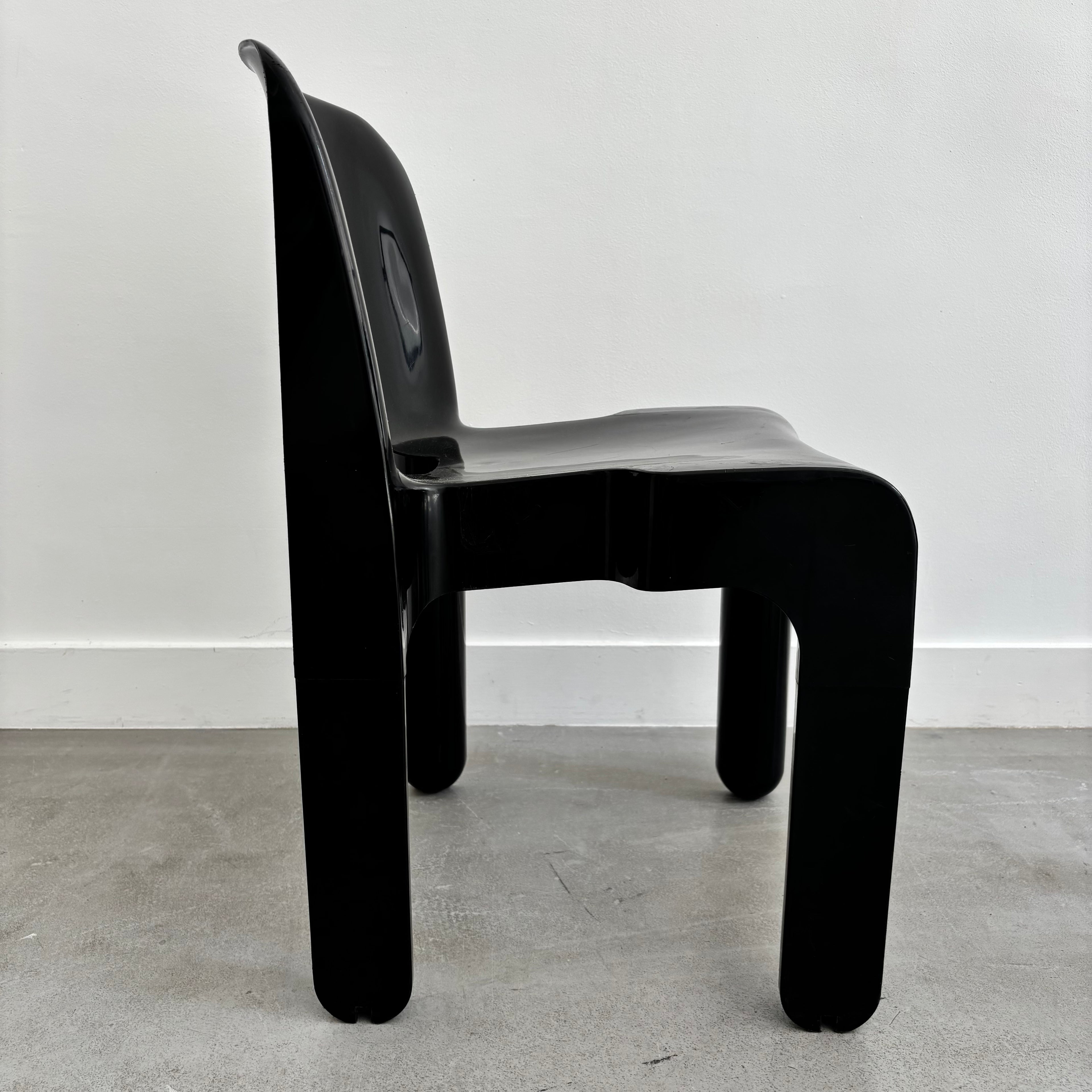 Par de sillas Universale de Joe Colombo para Kartell, años 70