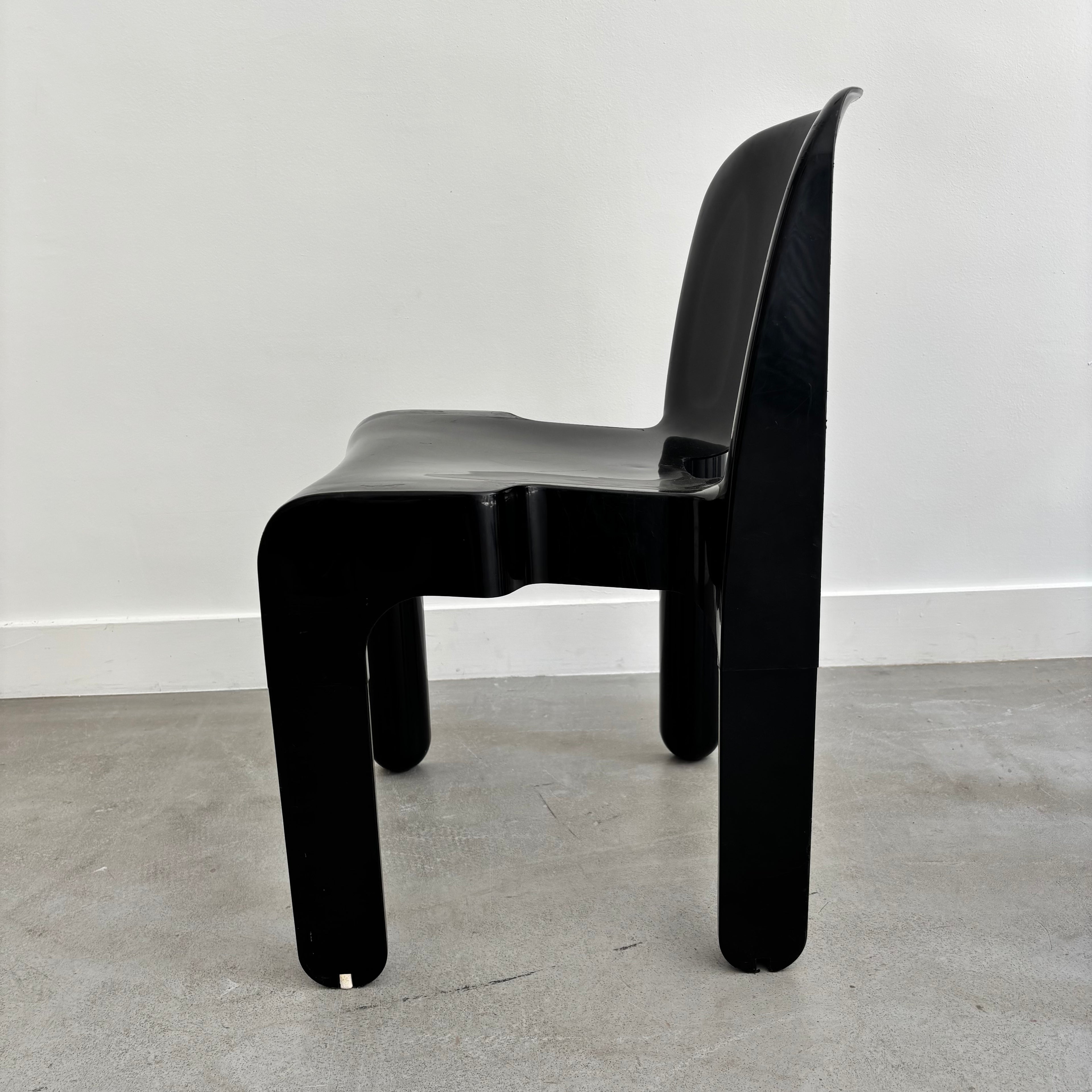 Par de sillas Universale de Joe Colombo para Kartell, años 70