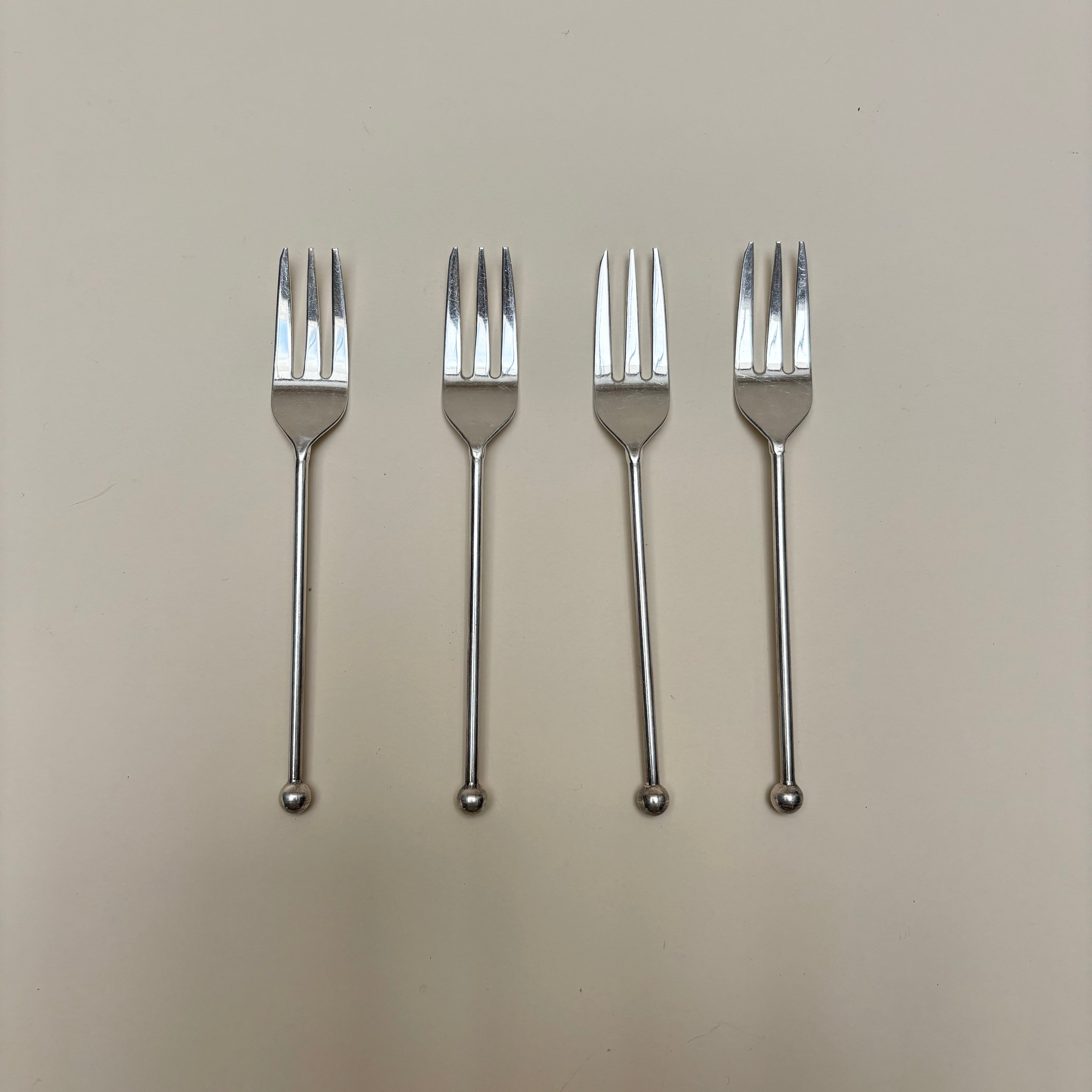 Set Of 4 Dessert Forks