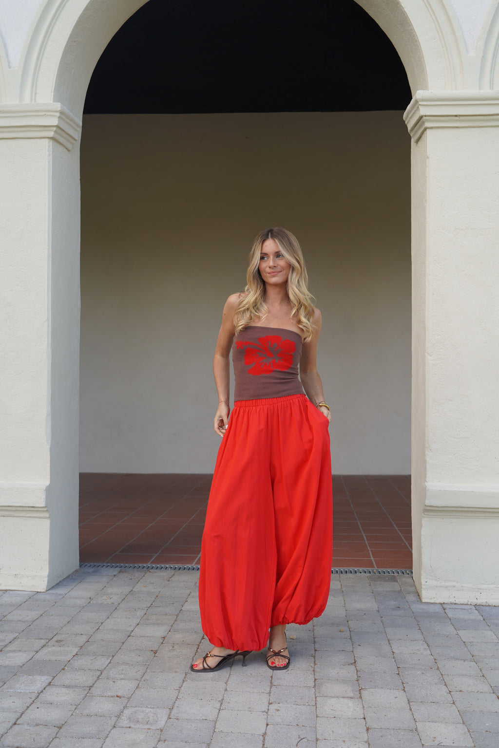 Pantalon Amapola Rouge