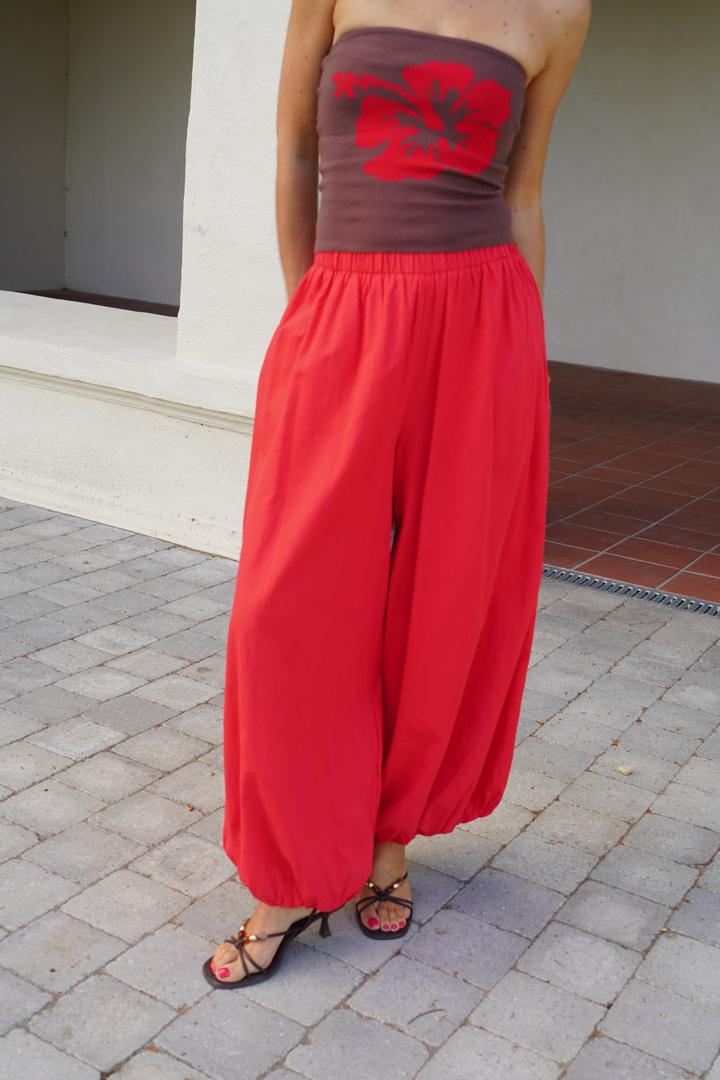 Pantalon Amapola Rouge