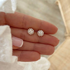 Boucles d'oreilles "Sixtine" plaqué or-Boucles d'oreilles-instants-plaisirs-Instants Plaisirs | Bijoux