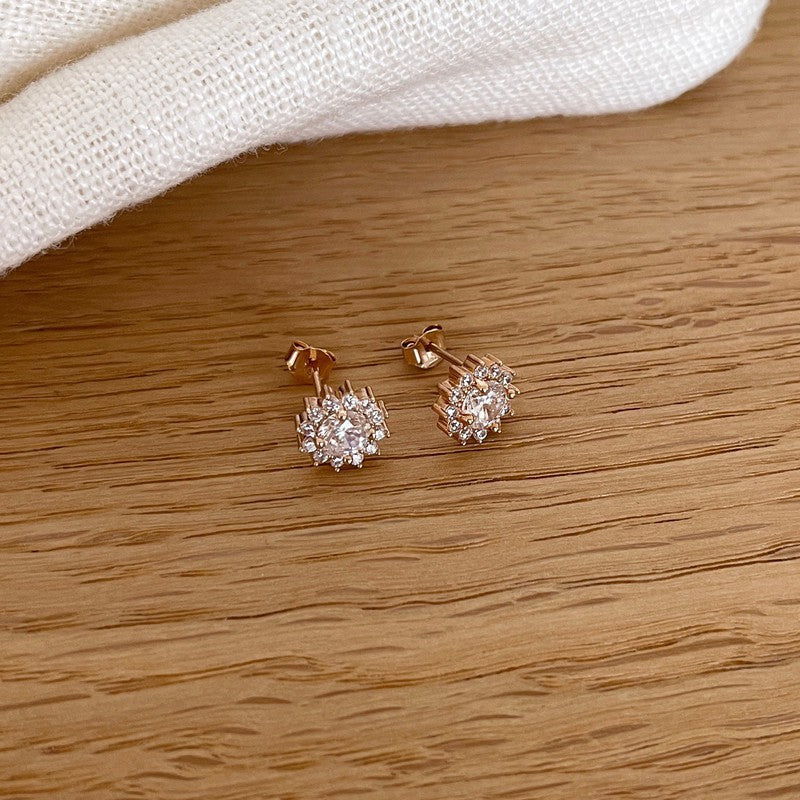 Boucles d'oreilles "Sixtine" plaqué or-Boucles d'oreilles-instants-plaisirs-Instants Plaisirs | Bijoux