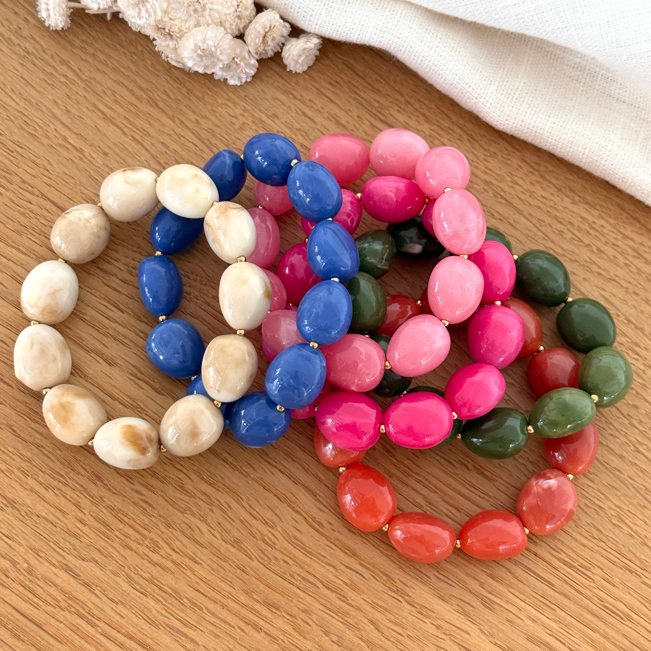 Pulsera de resina “Clara”