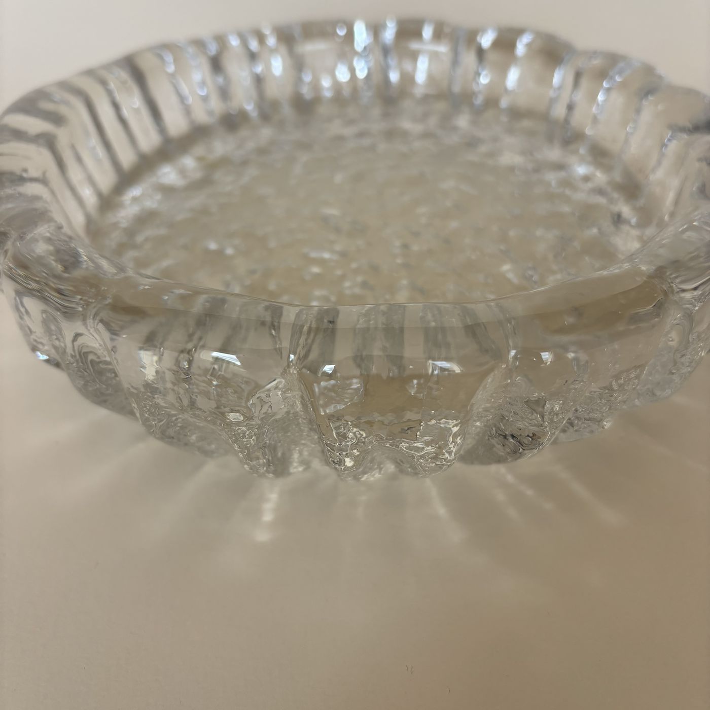 Gran Vaciabolsillos De Cristal