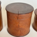Lote de 3 cajas de madera vintage