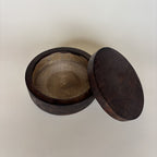 Caja Circular De Madera