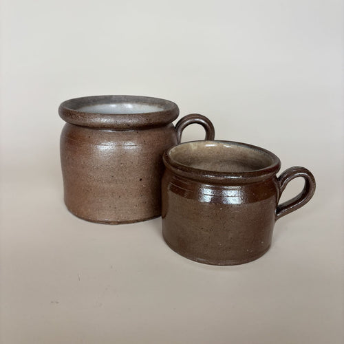 Set De 2 Pots En Terre Cuite