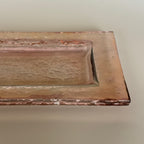 Mini Fuente De Vidrio Rosa