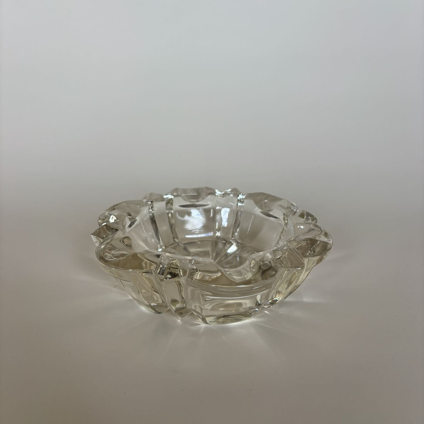 Cenicero De Cristal Vintage