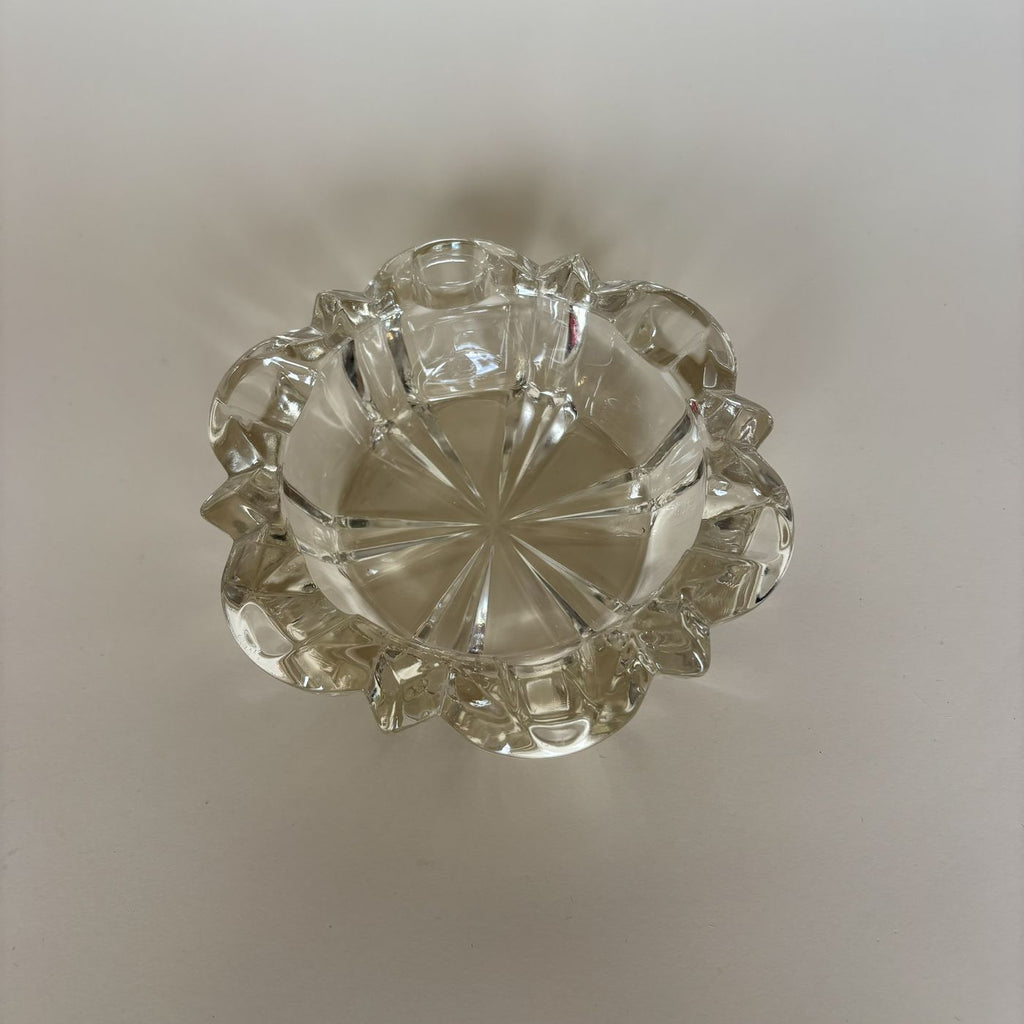 Cenicero De Cristal Vintage