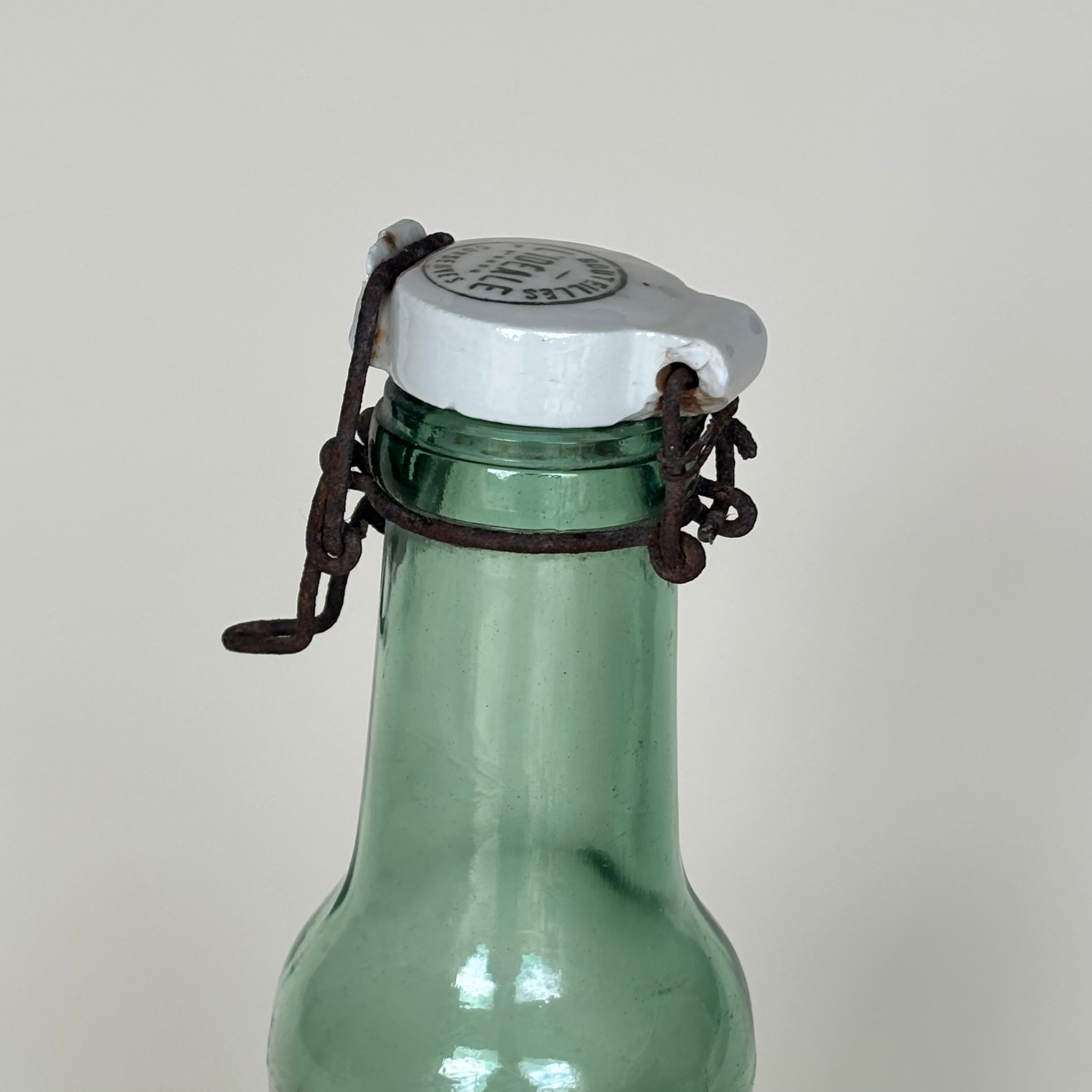 Bottle-Shaped Glass Jar