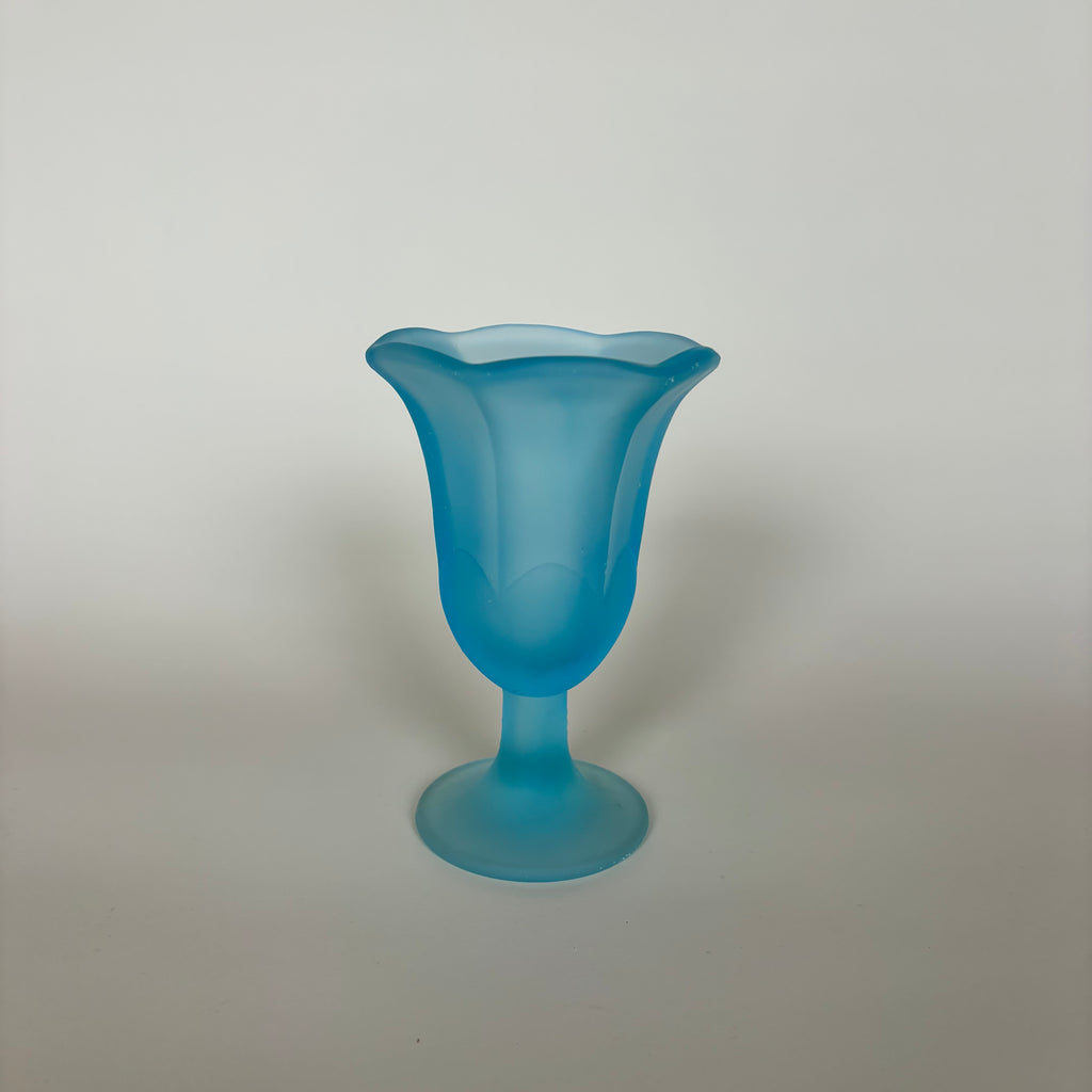 Blue Glass Vase