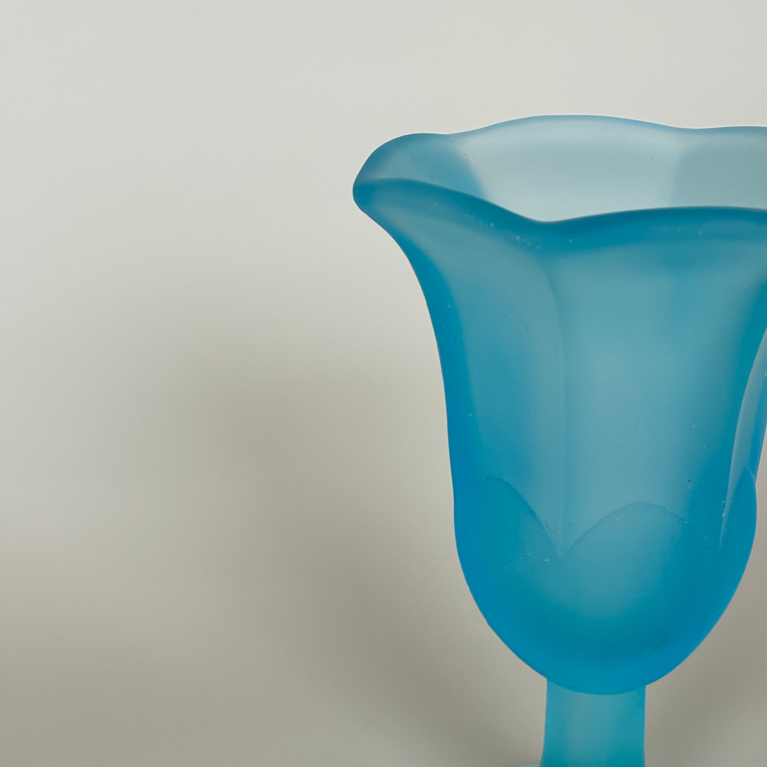 Blue Glass Vase