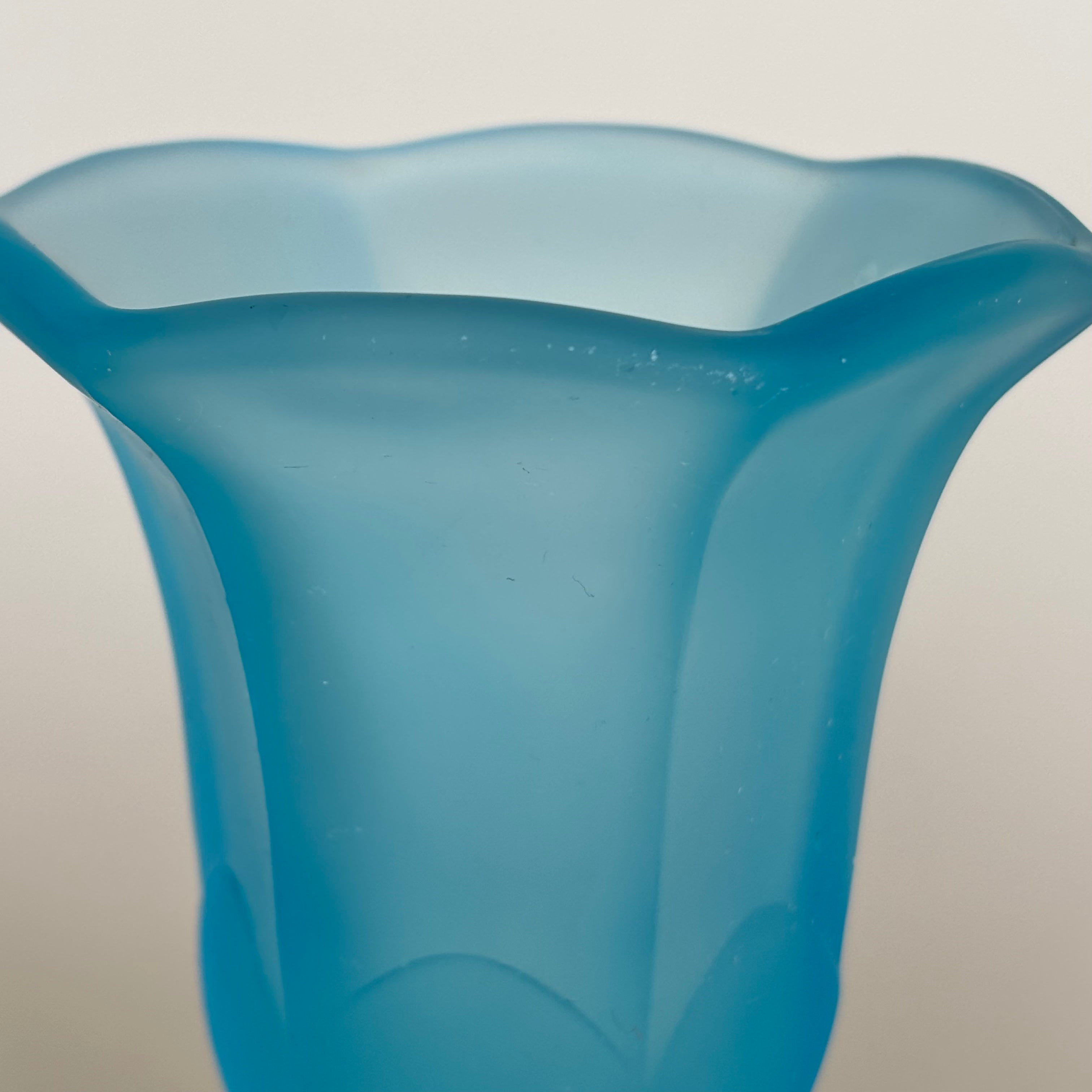 Blue Glass Vase
