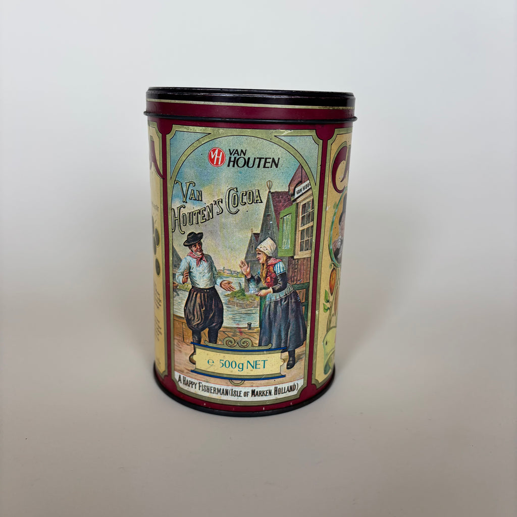 Vintage Cacao Metal Box