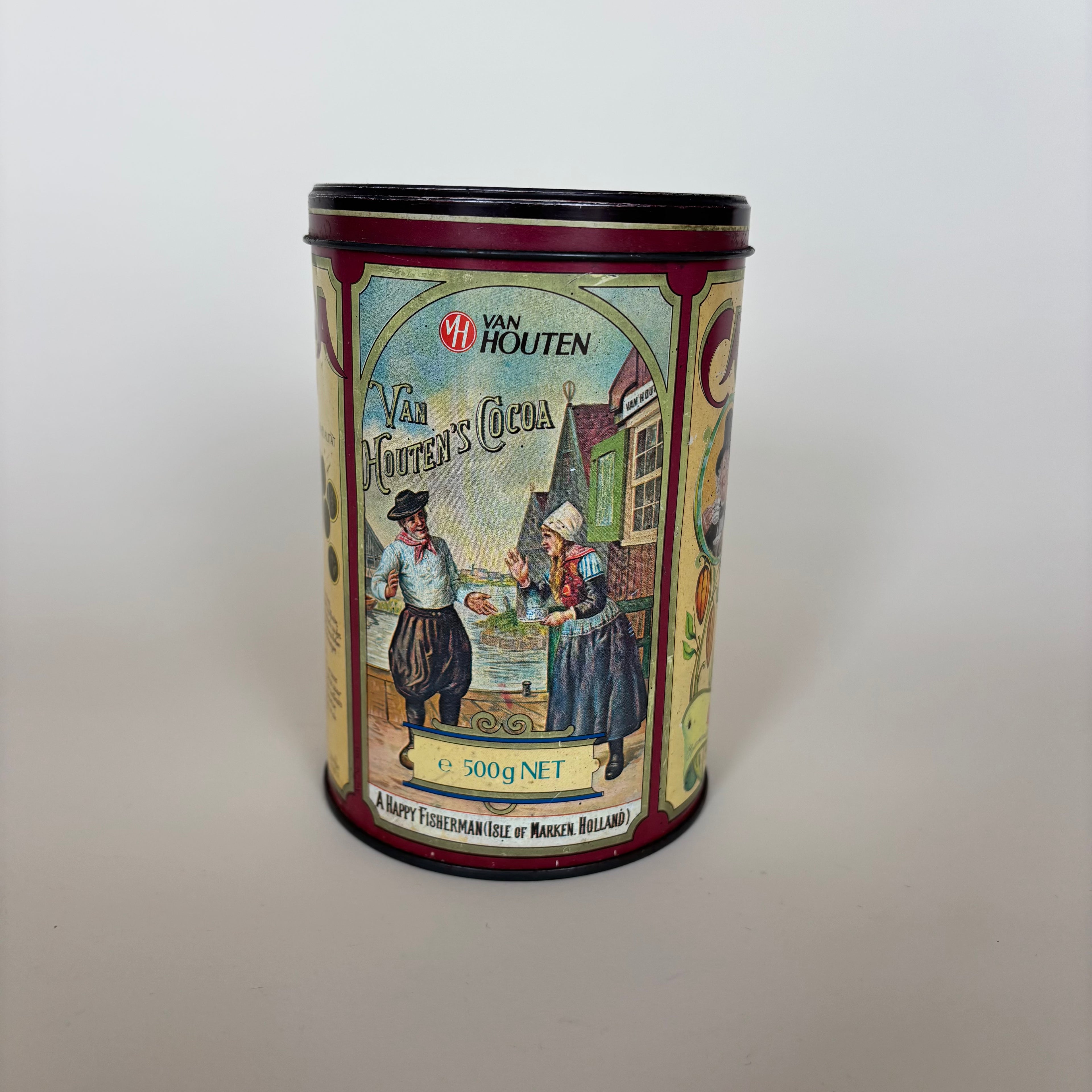 Vintage Cacao Metal Box