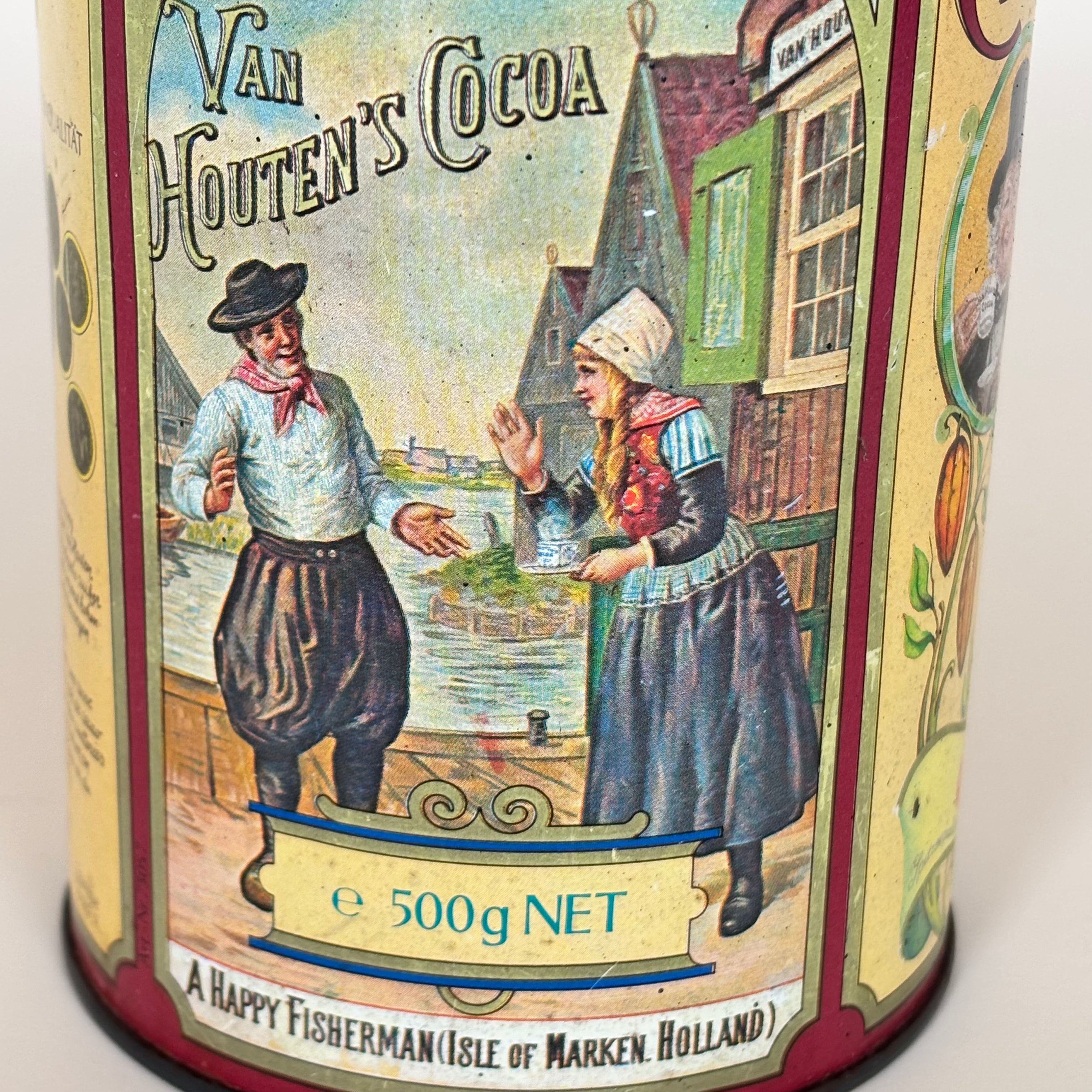 Vintage Cacao Metal Box