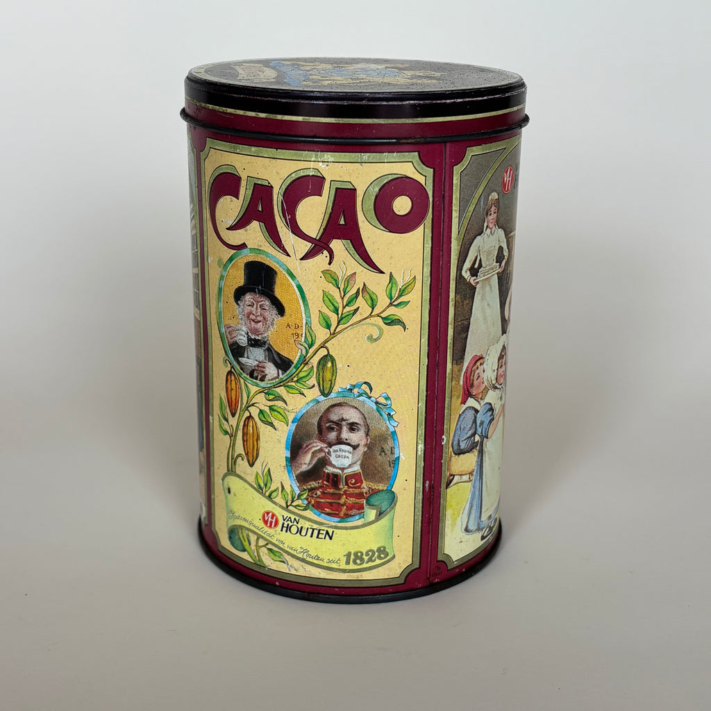 Vintage Cacao Metal Box