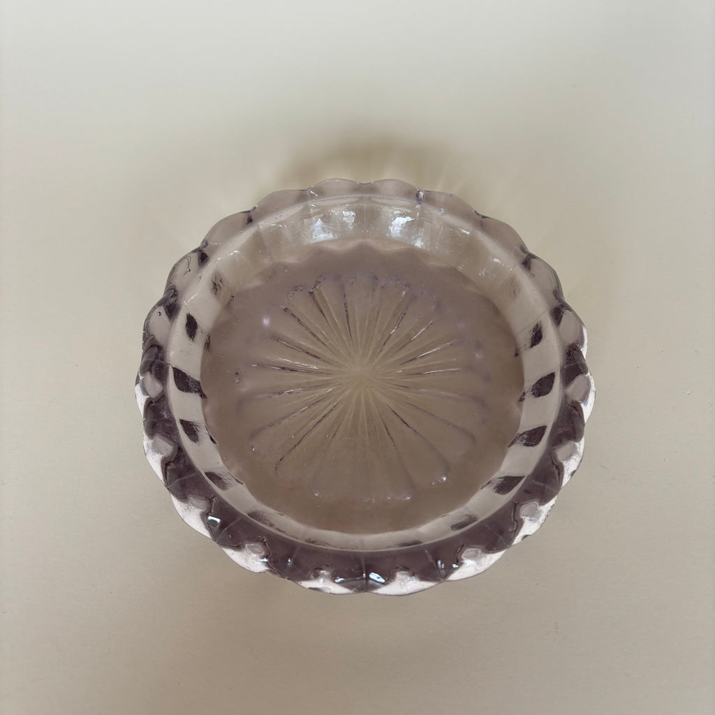 Cenicero De Cristal Vintage