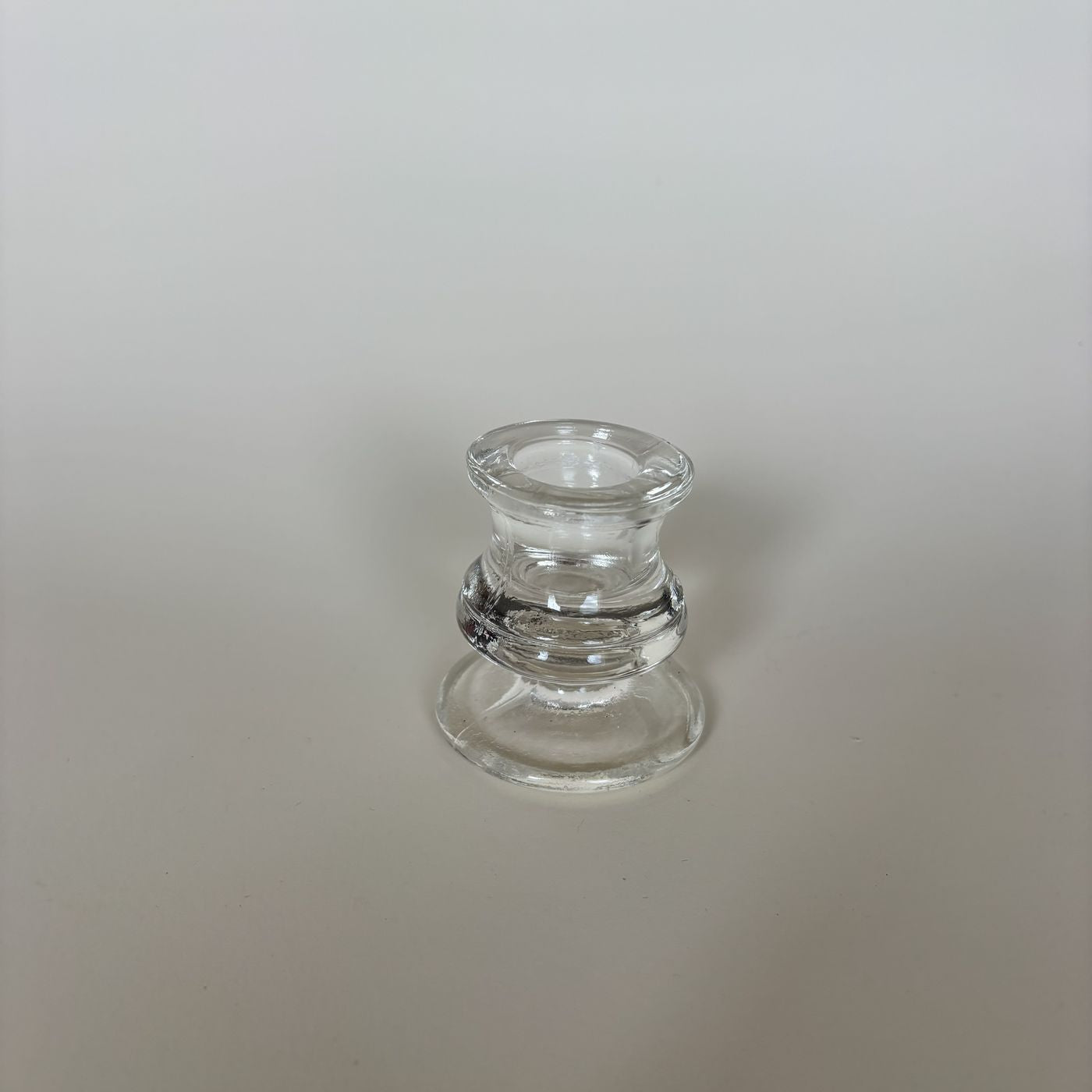 Glass Candle Holder