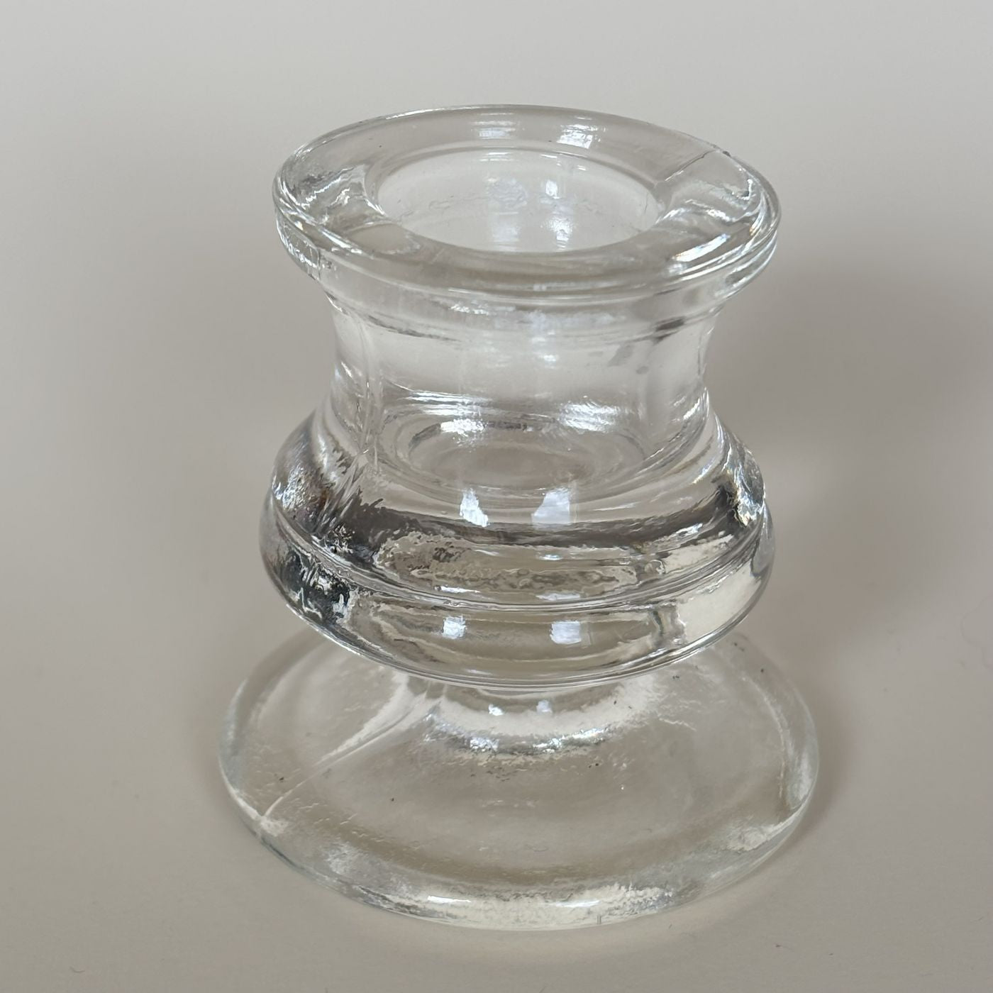 Glass Candle Holder