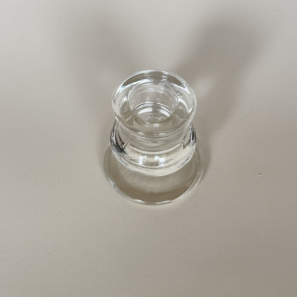 Glass Candle Holder