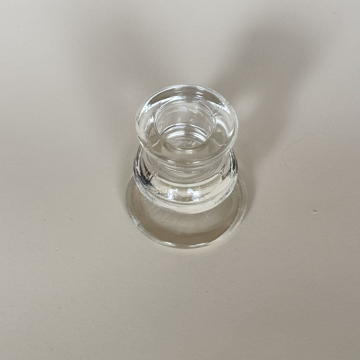 Glass Candle Holder
