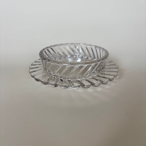 Petit Plat En Verre Portieux