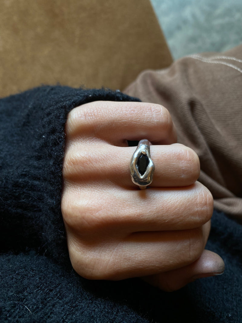 Bague Self-Creation Onyx
