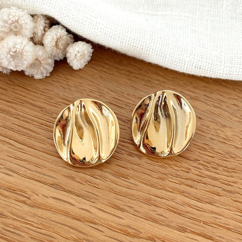 “Oréa” Steel Earrings
