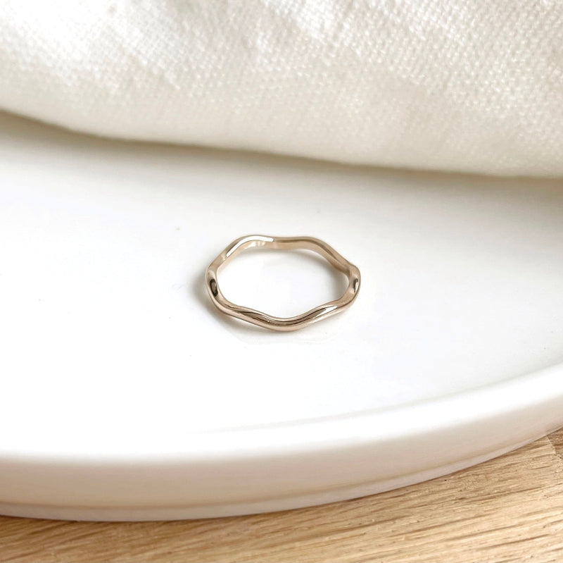 Anillo "Alison" bañado en oro-Anillos-Instants Plaisirs - Joyas-Instants Plaisirs | Joyas