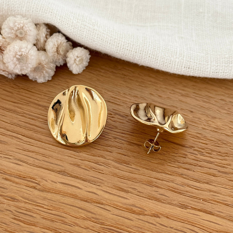“Oréa” Steel Earrings