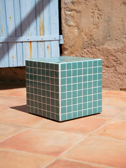 Cube Menthe Foncé