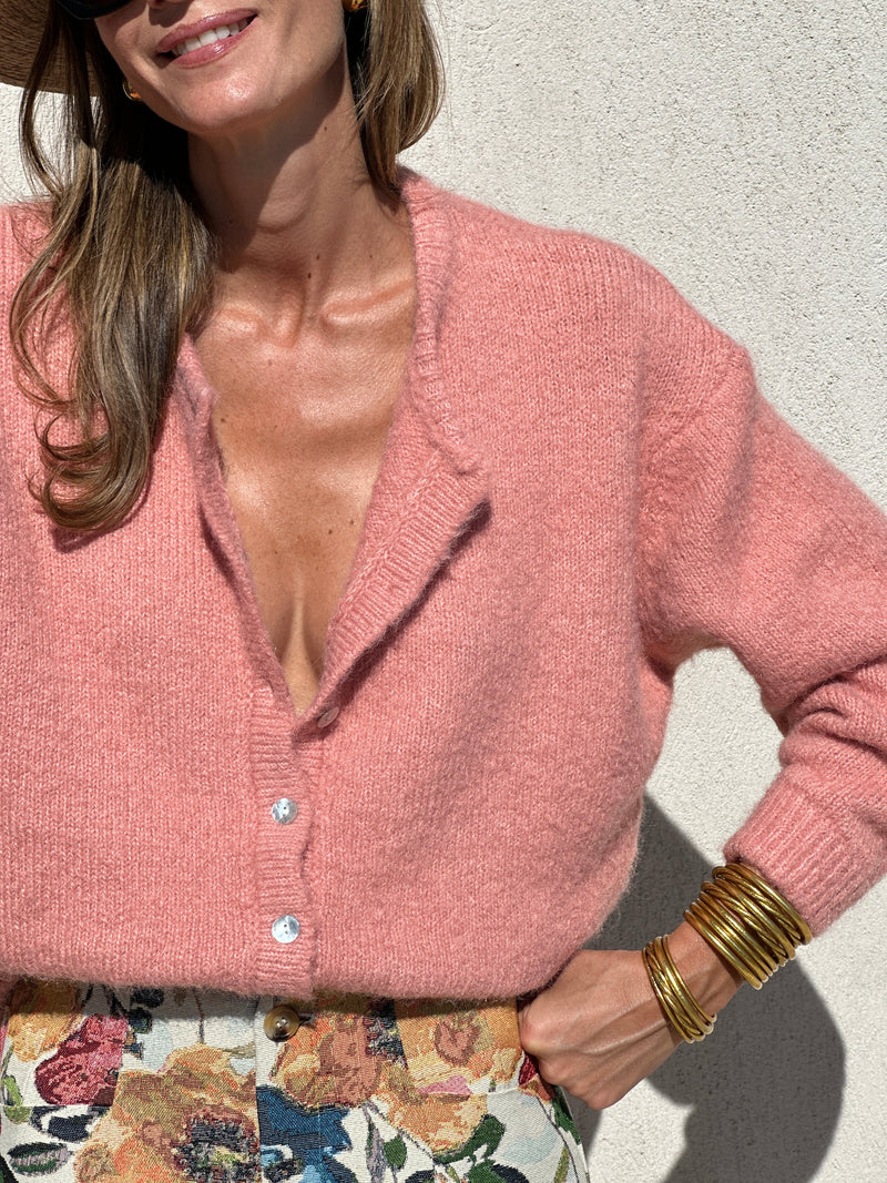 Cardigan Ginette - Terracotta