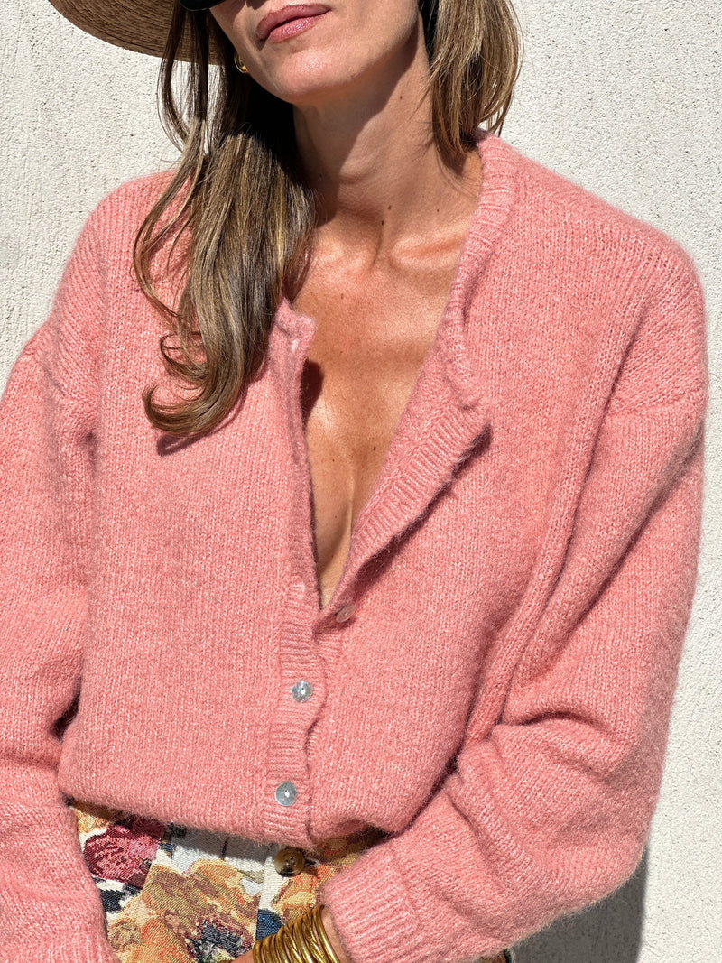 Cardigan Ginette - Terracotta