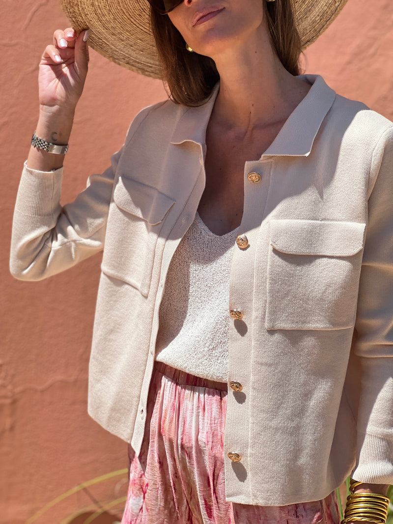 Cardigan Aurore - Beige