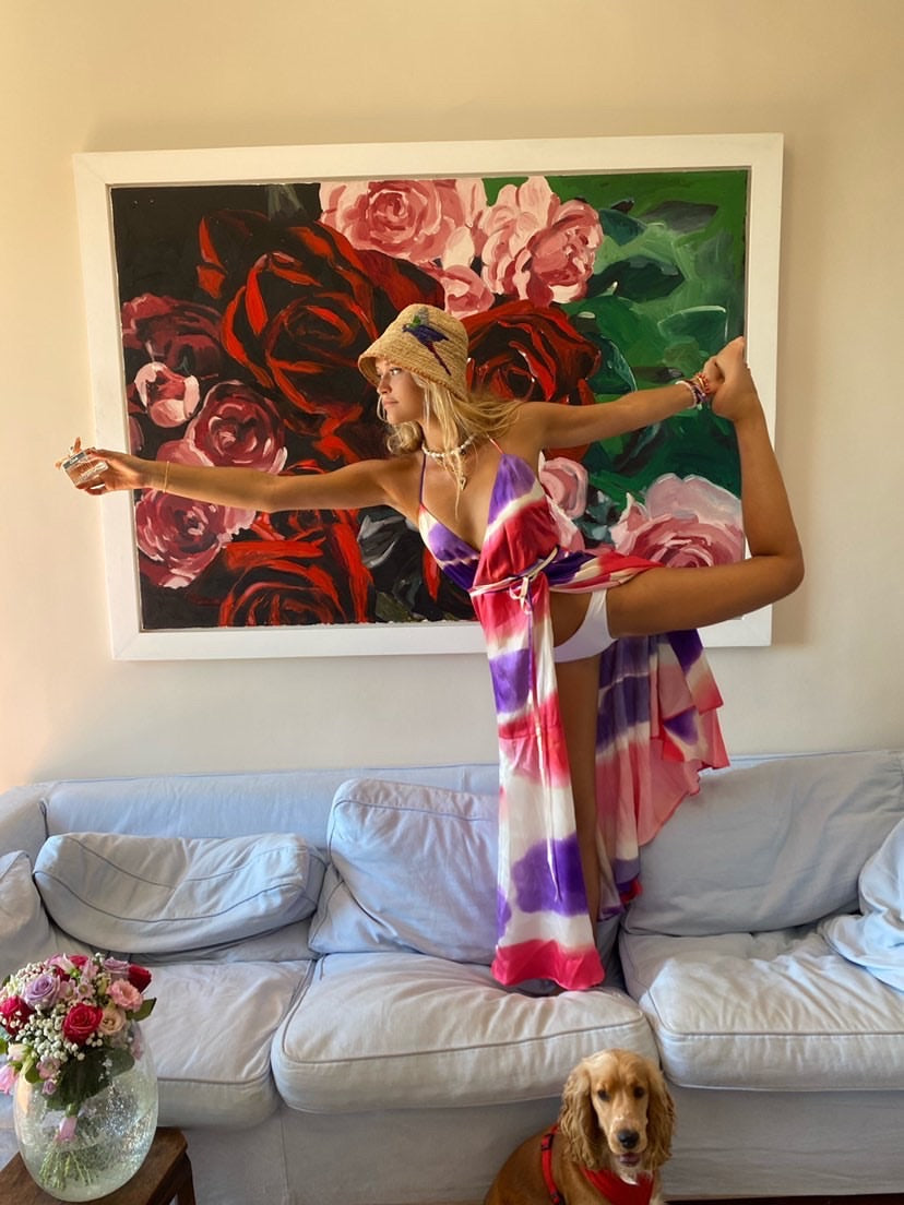 Robe Aurore Tie & Die
