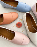 Cotton Slip-on Leather and Suede - Lachoix