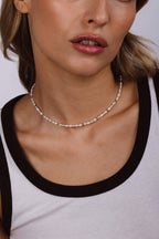 Collier Grain De Riz - Perles De Culture